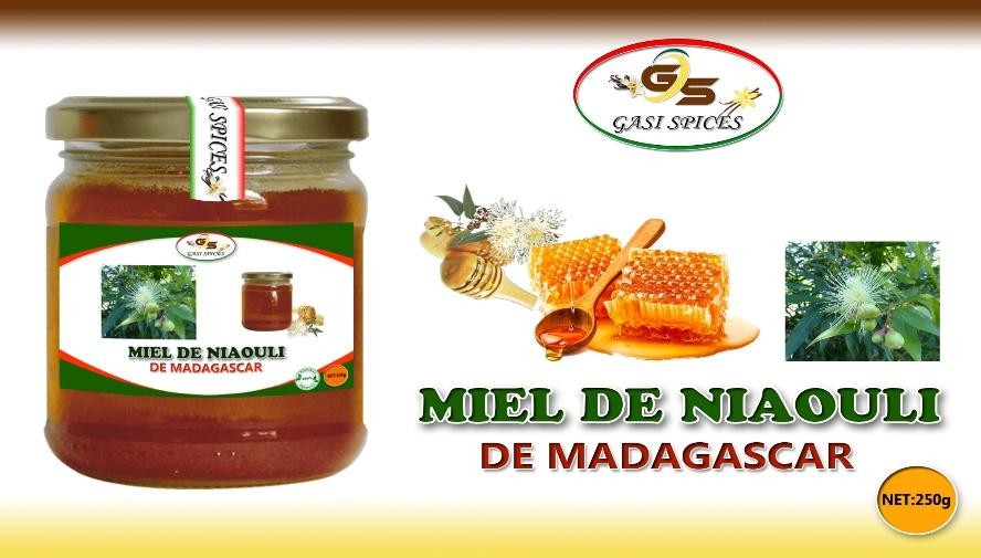 Miel de Niaouli de Madagascar pot de 250 grs
