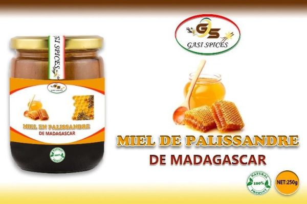 Miel de Palissandre de Madagascar pot de 250 grs