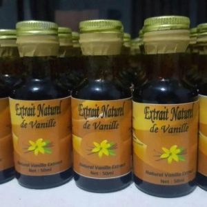 bouteille de vanille