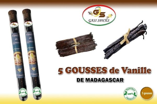 5 Gousses de vanille – Image 2